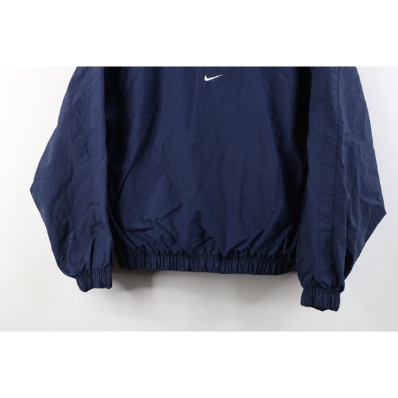 Vtg 90s Nike Womens Small Travis Scott Center Swoosh Cropped Windbreaker Jacket - Picture 3 of 16